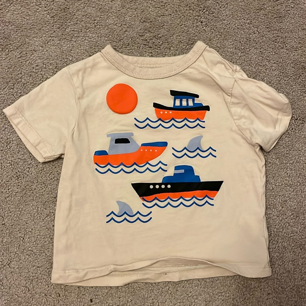 Tan Boat T-Shirt